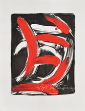 Load image into Gallery viewer, Red and Black #1 by Deborah Friedman