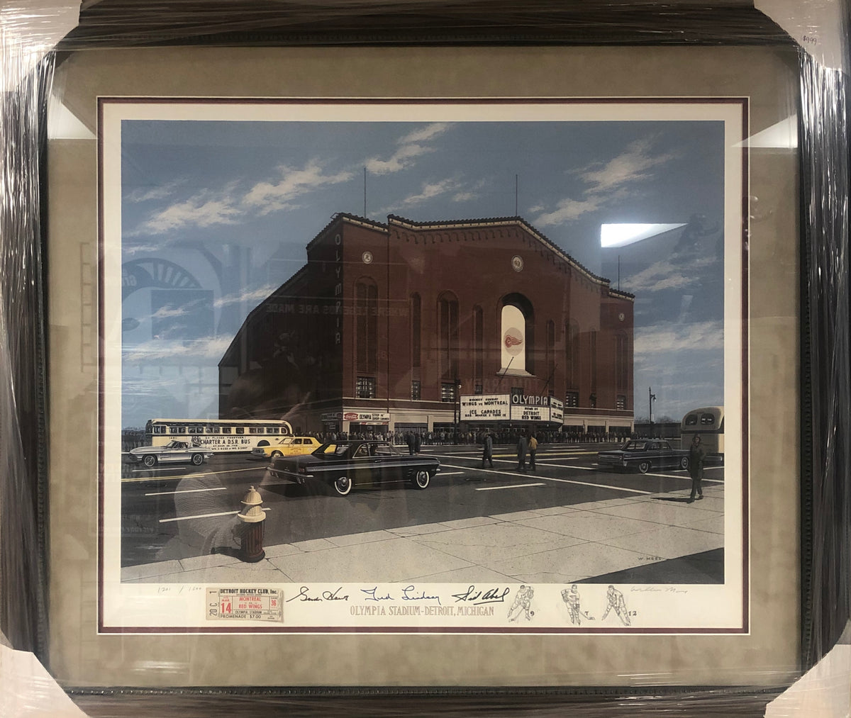 Signed Olympia Stadium Image The Art of Custom Framing