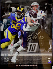 Load image into Gallery viewer, Tom Brady, Julian Edelman, Rob Gronkowski 16x20 Triple, Signed