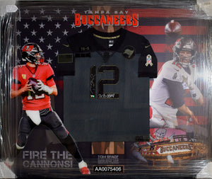 Tom Brady "Salute to Service" Jersey, Signed