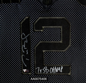 Tom Brady "Salute to Service" Jersey, Signed