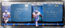 Load image into Gallery viewer, Billy Sims &amp; Barry Sanders Silverdome Seat Backs, Signed