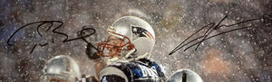 Tom Brady & Charles Woodson "The Tuck Rule" 16x20, Signed