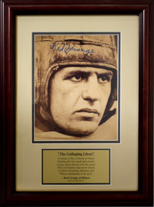 Red Grange 8x10, Signed