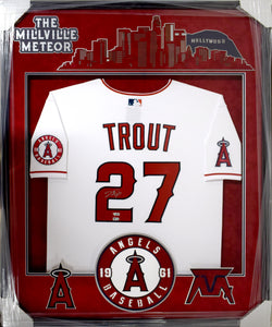 Mike Trout Skyline Jersey, Signed