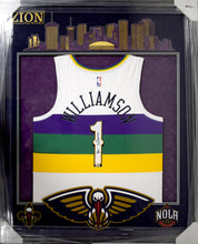 Load image into Gallery viewer, Zion Williamson Skyline Jersey, Signed