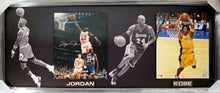 Load image into Gallery viewer, Michael Jordan &amp; Kobe Bryant 16x20s, Signed
