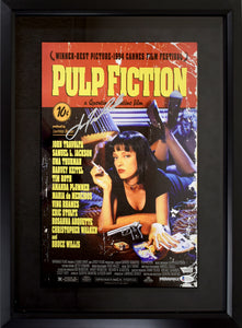 Pulp Fiction 11x17 Poster, Signed