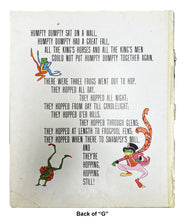 Load image into Gallery viewer, Vintage Nursery Rhymes Pages