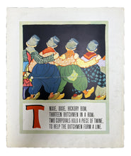 Load image into Gallery viewer, Vintage Nursery Rhymes Pages