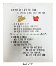 Load image into Gallery viewer, Vintage Nursery Rhymes Pages