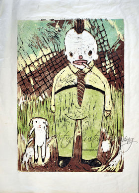 Clown by Madeleine Barkey