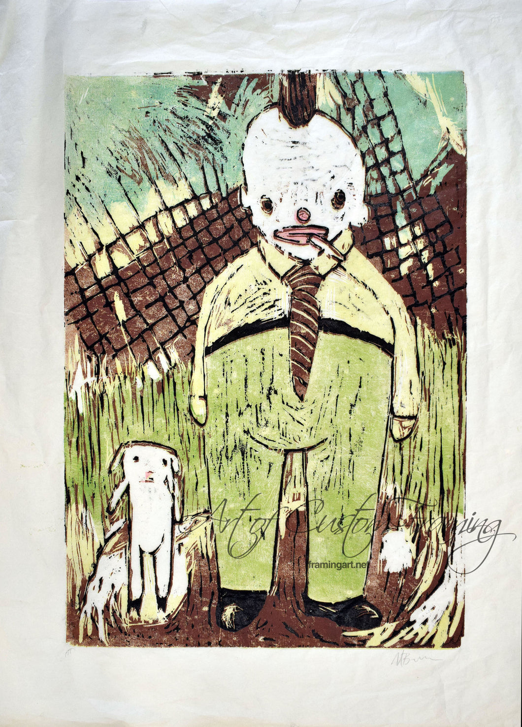 Clown by Madeleine Barkey