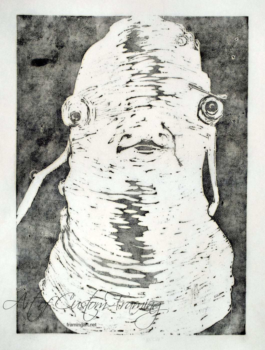 Verm, Black & White by Madeleine Barkey