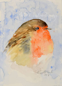 Finch Head by Peggy O'Neil
