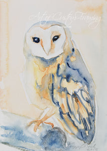 Blue Owl by Peggy O'Neil