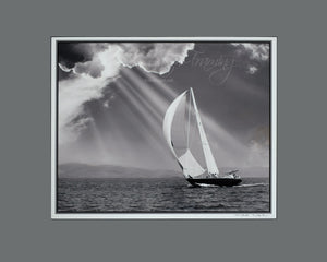 "Sailing Under Sunbeams" by Monte Nagler