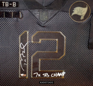 Tom Brady "Salute to Service" Jersey, Signed