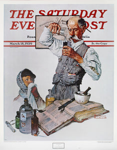 "The Remedy" by Norman Rockwell