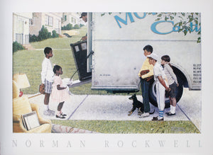"Moving In" by Norman Rockwell