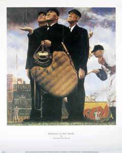 "Bottom of the Sixth" by Norman Rockwell