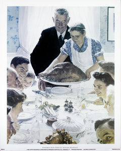 "Freedom from Want" by Norman Rockwell