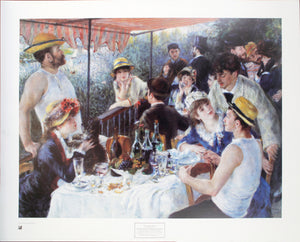 Luncheon of the Boating Party by Pierre-Auguste Renoir