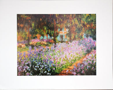 The Artist's Garden of Giverny by Claude Monet