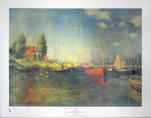 Load image into Gallery viewer, The Red Boats, Argenteuil by Claude Monet