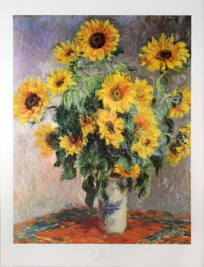 Sunflowers, 1881 by Claude Monet