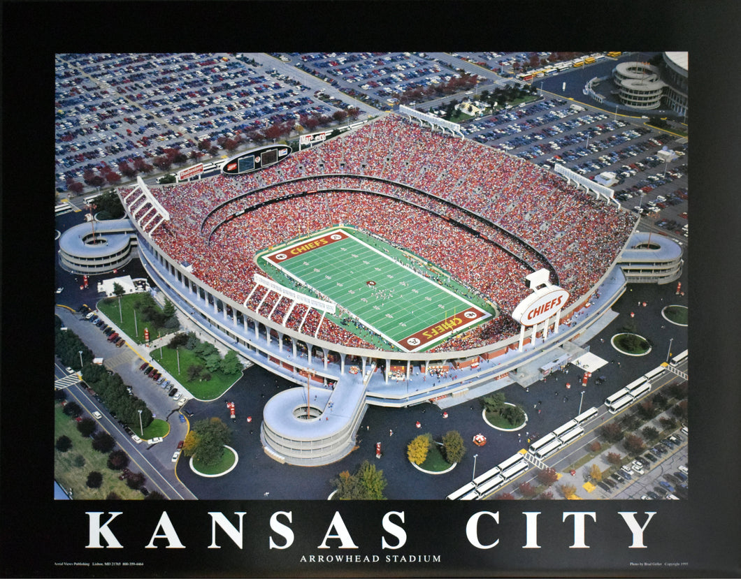 Kansas City - Arrowhead Stadium by Brad Geller