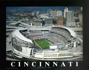Cincinnati - Paul Brown Stadium by Brad Geller