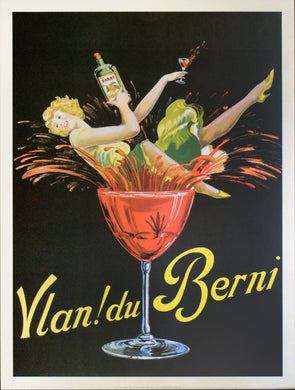 Vlan! du Berni Vintage Poster Print