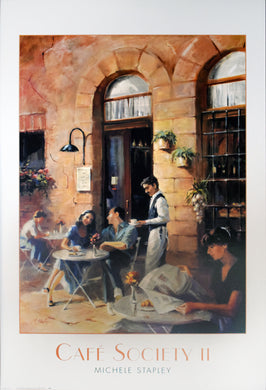 Cafe Society II by Michele Stapley