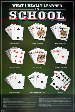 What I Really Learned in School - Poker