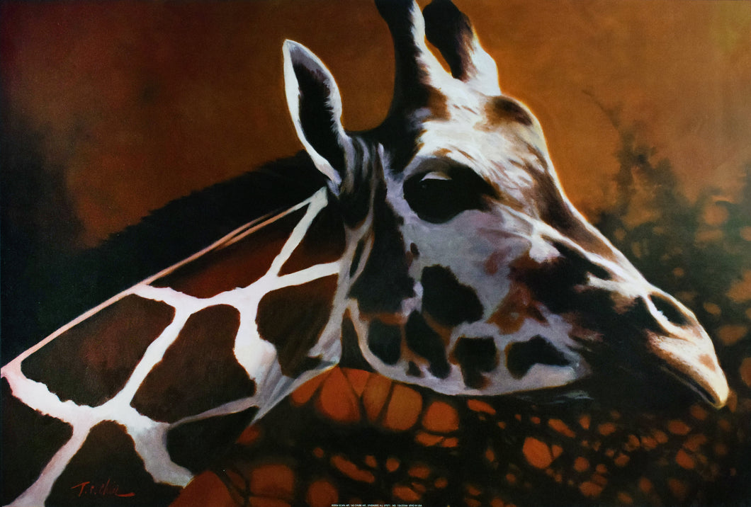 Giraffe Poster Print