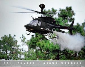 Bell CH-58D - Kiowa Warrior by Marty Winter