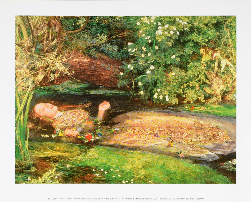 Ophelia by John Everett Millais