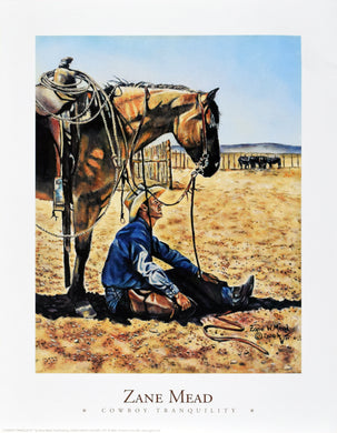 Cowboy Tranquility by Zane Mead
