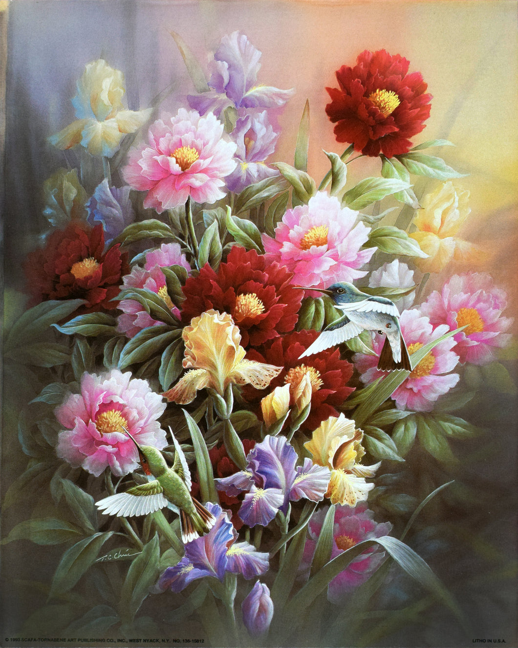 Tan Chun Chiu Floral Artwork