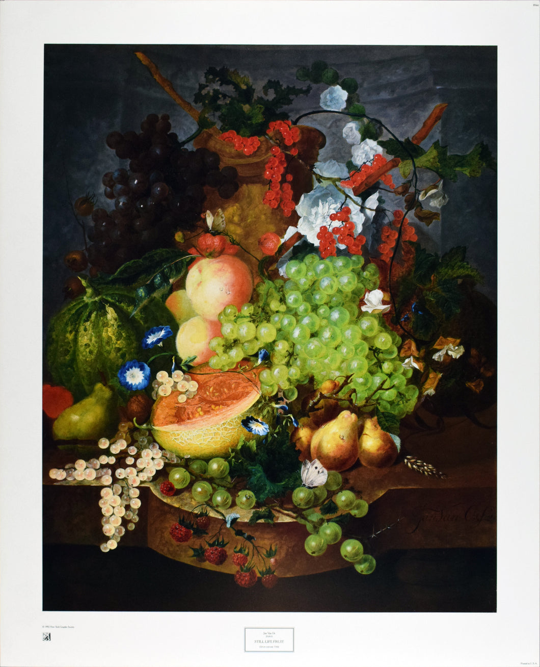 Still Life Fruit by Jan Van Os