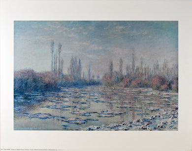 Floating Ice by Claude Monet