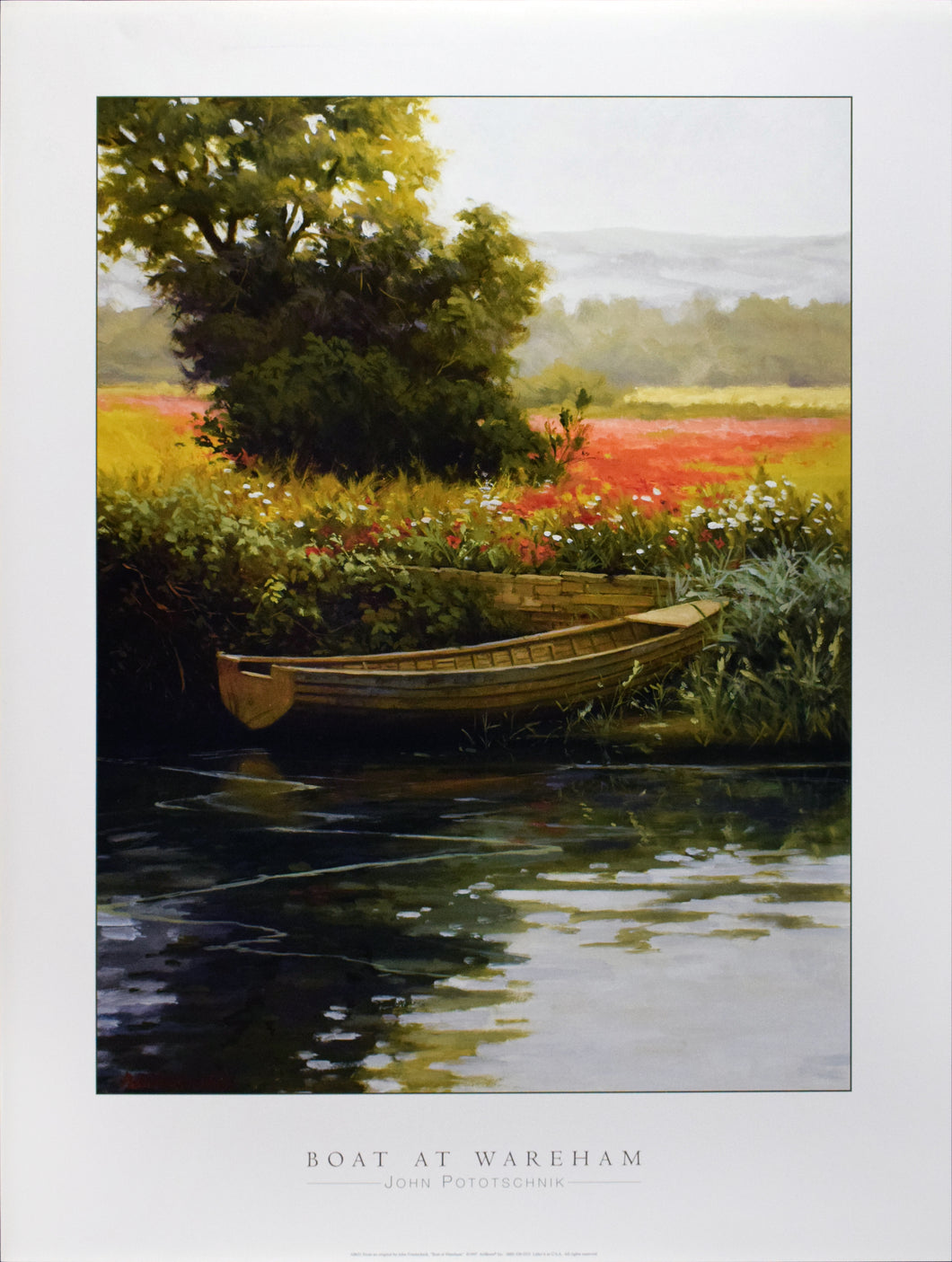 Boat at Wareham by John Pototschnik