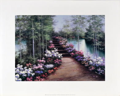 Bridge of Flowers by Diane Romanello