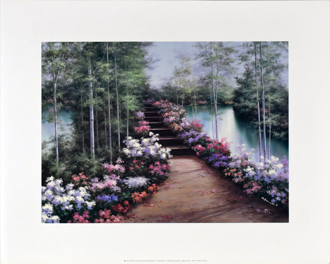 Bridge of Flowers by Diane Romanello