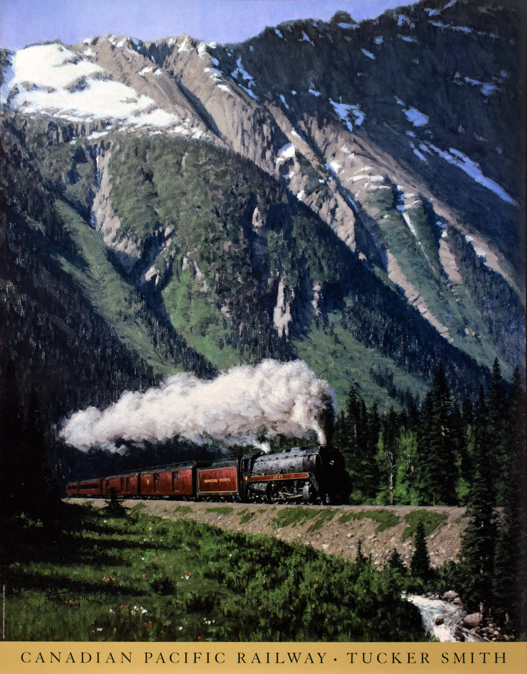 Canadian Pacific Railway by Tucker Smith