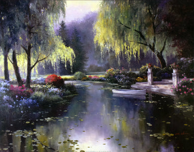 Willow Park Lake by T.C Chiu