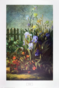 Flower Garden by Marie-Elizabeth Barbaud-Koch