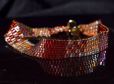 Shiny Red Bracelet