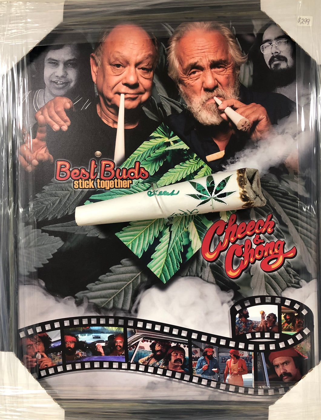 Cheech and Chong Giant Joint, Signed